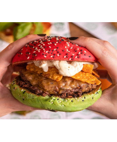 Artesanal  1 Hamb&uacute;rguer e Doritos